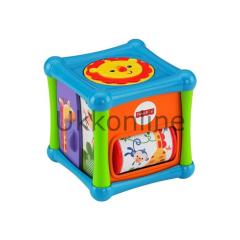 Mattel BFH80 Fisher Price Sıralama Oyuncağı Sevimli Hayvanlar Aktivite Kübü