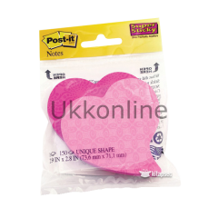 POSTİT NOT KAĞIT 7350 HRT KALP 75X2 RENK