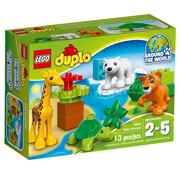 LED10801 DUP-YAVRU HAYVANLAR /Duplo 2-5 yaş LEGO
