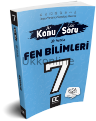 7.SINIF FEN BİLİMLERİ AZ KONU ÇOK SORU DC YAYINLARI