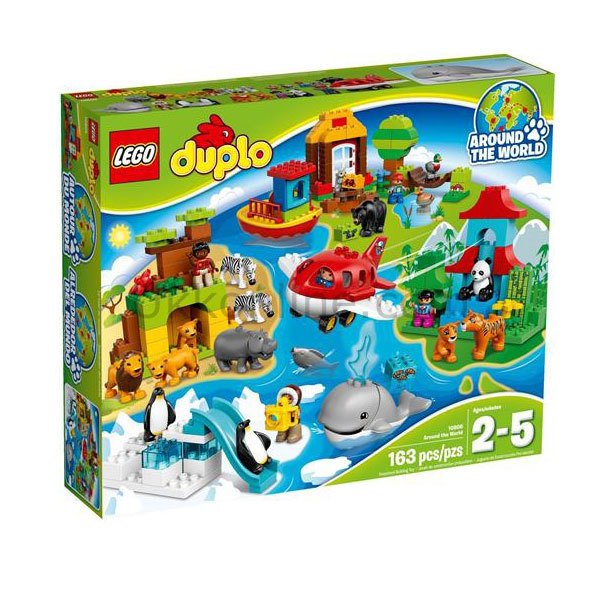 LED10805 DUP-DÜNYA TURU /Duplo 2-5 yaş LEGO