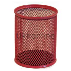 BAFİX MASA KALEMLİK SİLİNDİR FİLELİ KM802C PEMBE