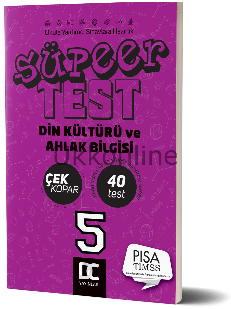 5.SINIF DİN KÜLTÜRÜ VE AHLAK BİLGİSİ SÜPER TEST DC YAYINLARI