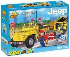 1635 COBI 200PCS JEEP CONTRUCTION TEAM