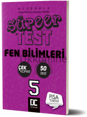 5.SINIF FEN BİLİMLERİ SÜPER TEST DC YAYINLARI