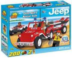 1829 COBI 200PCS JEEP RESCUE TEAM
