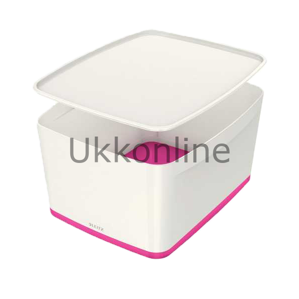 LEİTZ MYBOX SAKLAMA KUTUSU PEMBE BEYAZ L-5216