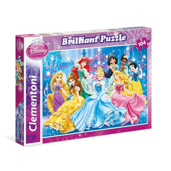 20128 BRILLIANT D.PRINCESS 104 Parça Puzzle /SUN-CLE
