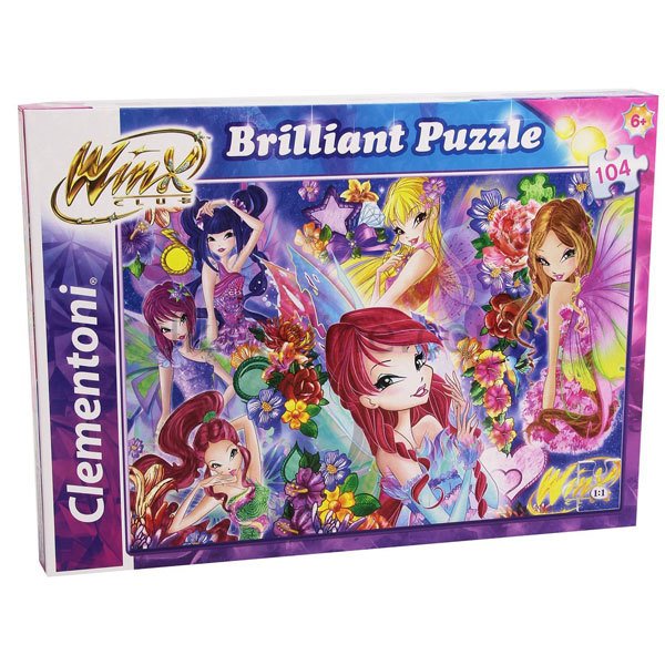 20129 BRILLIANT WINX 104 Parça Puzzle /SUN-CLE