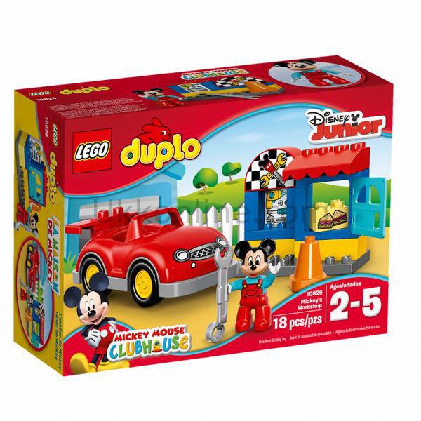 LED10829 DUP-MICKEYin ATÖLYESİ /Duplo 2-5 yaş LEGO