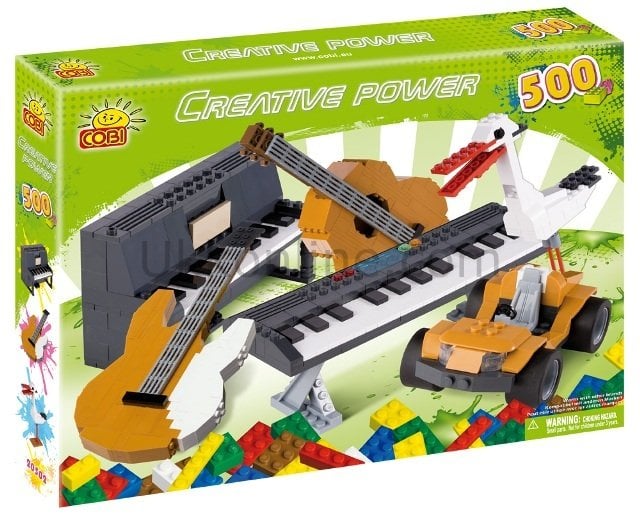 20502 COBI CREATIVE POWER 500 PCS