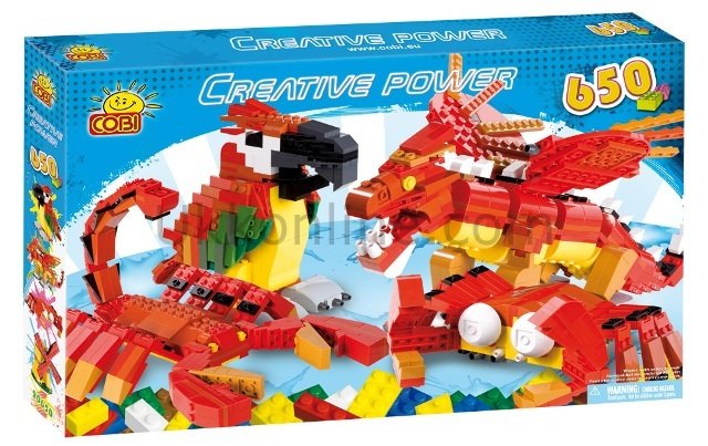 20650 COBI CREATIVE POWER 650 PCS