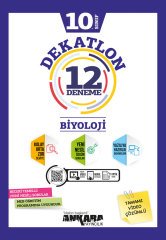 ANKARA YAYINLARI 10.SINIF DEKATLON BİYOLOJİ 12 DENEME