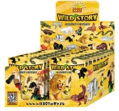 22011 COBI 44 FIGURES WILD STORY DISPLAY