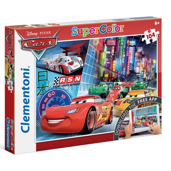20706 CARS APP 104 Parça Puzzle /SUN-CLE