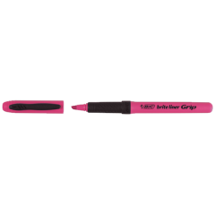 BİC FOSFORLU KALEM BRİTE LİNER GRİP PEMBE