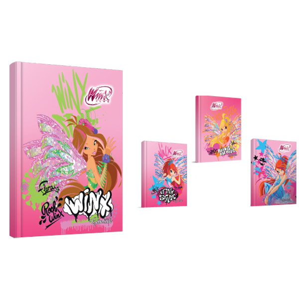 GIPTA GÜNLÜK DEFTER WİNX SERT KAPAK 14-20 80/1