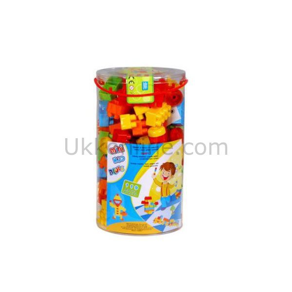 0518 MİNİ BLOCK 119 PCS SİLİNDİR KUTU