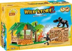 22102 COBI JUNGLE GUARD 100PCS WILD STORY