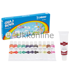 MİKRO GUAJ BOYA 12 RENK GJ-9012