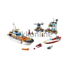 LSC60167 CITY-SAHİL GÜVENLİK KARARGAHI /City 6-12 yaş LEGO 792pcs