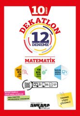 ANKARA YAYINLARI 10.SINIF DEKATLON MATEMATİK 12 DENEME