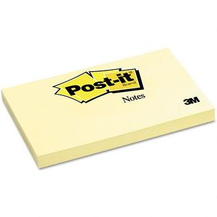 Post-it® Super Sticky Not, Sarı, 90 Yaprak, 76x127mm