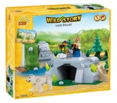 22202 COBI WOLF SUMMIT 200PCS WILD STORY