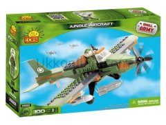 2222 COBI JUNGLE AIR CRAFT 100PCS SMALL ARMY