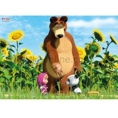23682 MAXI MASHA AND BEAR 2 104 Parça Puzzle /SUN-CLE