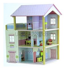 3490 EGT.AHŞAP BEBEK EVİ