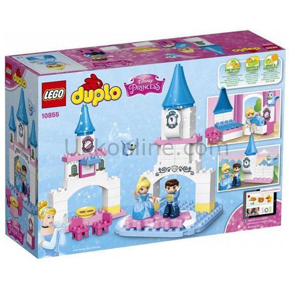 LED10855 DUP-SİNDİRELLAnın ŞATOSU /Duplo 2-5 yaş LEGO