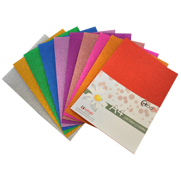 BAFİX SİMLİ KARTON A-4 280gr 10 RENK