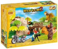 22223 COBI DANGEROUS MOUNTAIN 220PCS WILD STORY