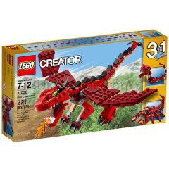 LMC31032 CREAT.KIRMIZI YARATIKLAR /Creator 6-12 yaş LEGO
