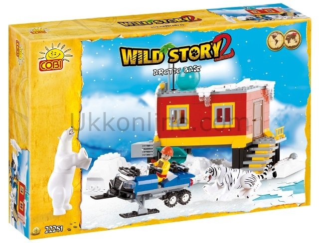 22251 COBI ARCTIC BASE 250PCS WILD STORY