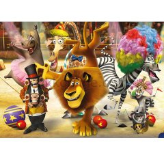 23695 MAXI MADAGASCAR CIRCUS 104 Parça Puzzle /SUN-CLE