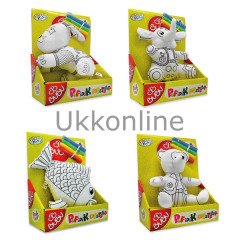 BU-BU PUFİDİK DOSTLAR +4 ADT.BOYAMA KAL.KARTON KT