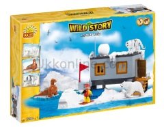 22300 COBI WINTER BASE 300PCS WILD STORY