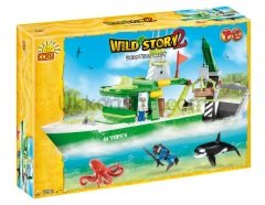 22301 COBI SCIENTIFIC BOAT 300PCS WILD STORY