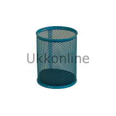 BAFİX MASA KALEMLİK SİLİNDİR FİLELİ MAVİ