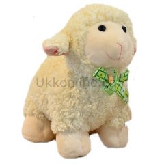 X705530-M SESLİ BY. BOY KUZU PELUŞ 30 CM