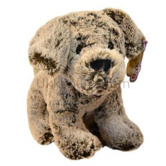 1312223M OTURAN SESLİ GOLDEN KÖPEK 23 CM