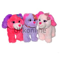 001513 SUN- PEL.KÖPEK  OTURAN RENKLİ 25 CM JNH-PFF-SK