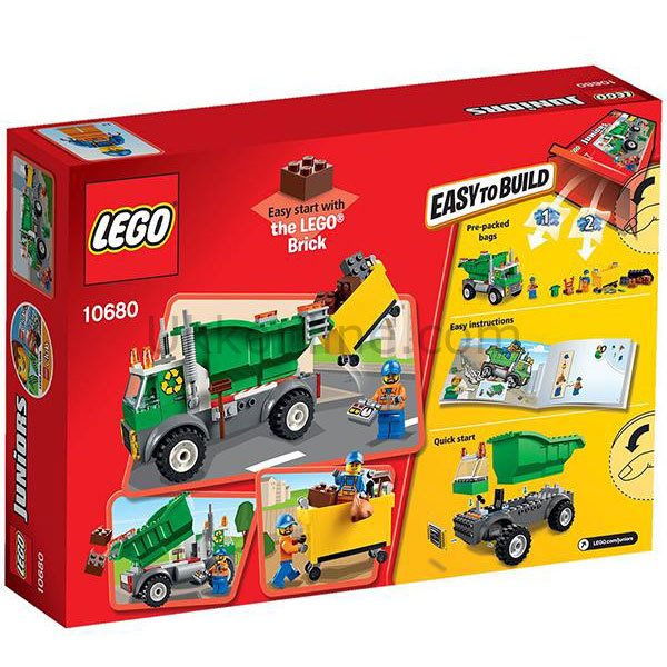 LEJ10680 JUN-ÇÖP KAMYONU /Juniors 4-7 yaş LEGO