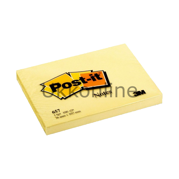 POSTİT TARTAN NOT KAĞIT 657 102- 76mm