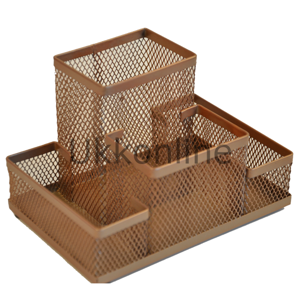 BAFİX MASA SETİ ORGANİZER ROSE GOLD 9056