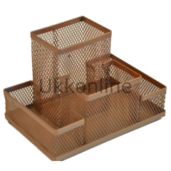 BAFİX MASA SETİ ORGANİZER ROSE GOLD 9056