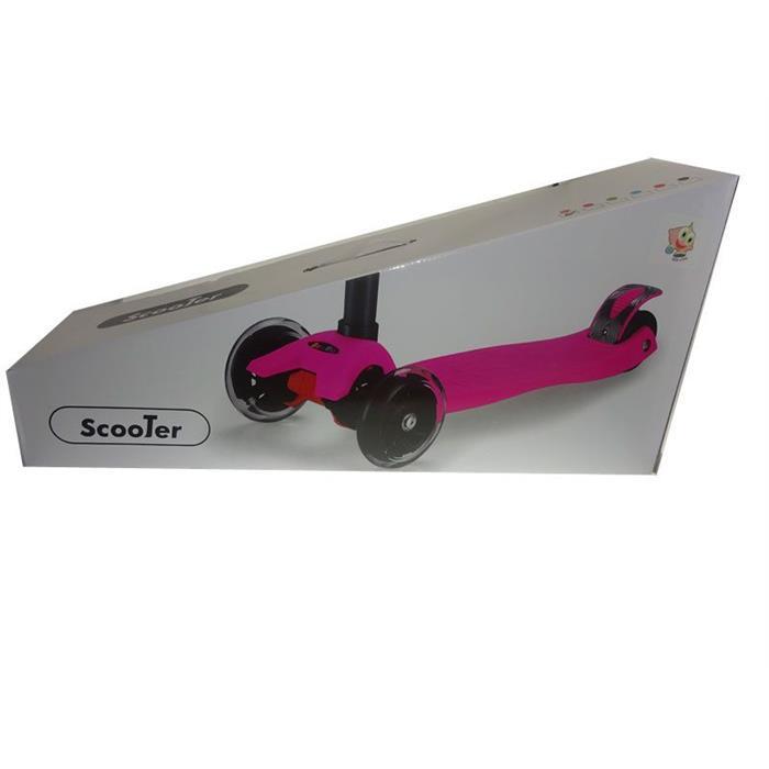 Bircan 3390 Kutulu 3 Tekerlekli Işıklı Scooter