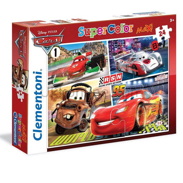 24470 MAXI CARS 24 Parça Puzzle /SUN-CLE
